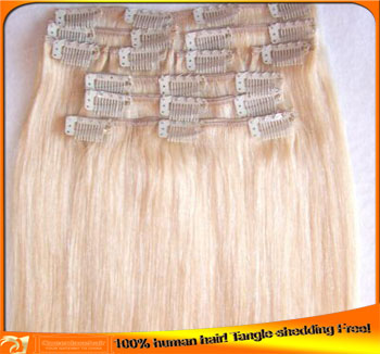 Brazilian Clip-in Hair Extensions,Hair Factory Price