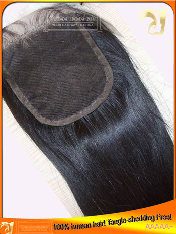 Qualified Peruvian Virgin Human Hair Straight Top Lace Closures Manufacturer,Free Shipping,Bleached Knots
