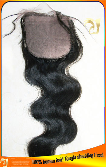 Human Hair Indain Remy Silk Base Lace Top Closures Manufacturer,Cheap Price