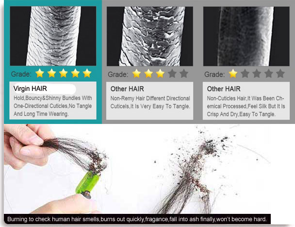 Virgin human hair Virgin human hair