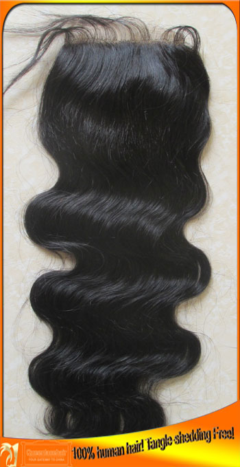 Stocked Brazilian Lace Closure Body Wave,Factory