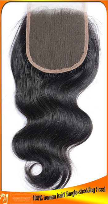 Stocked Brazilian Lace Closure Body Wave,Factory