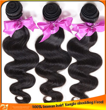 Brazilian Virgin Body Wave Human Hair Weaves