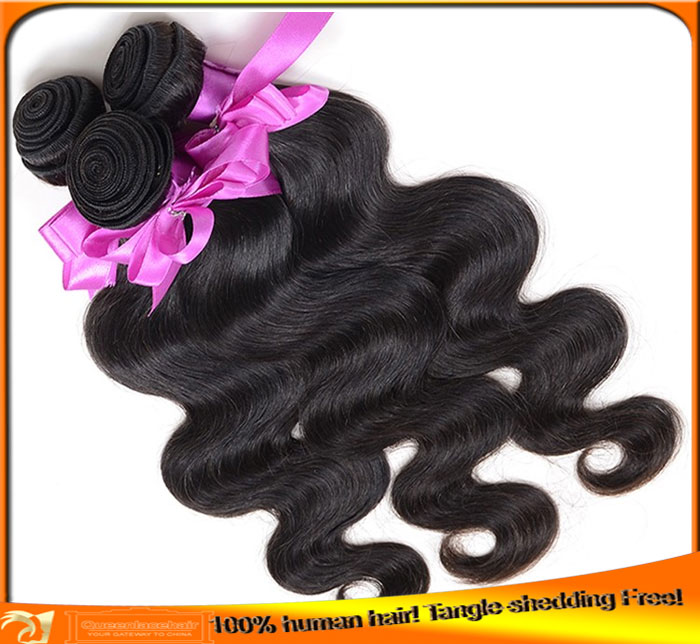 Brazilian Virgin Body Wave Human Hair Weaves