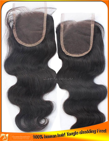 Peruvian Human Hair Lace Top Closures,Factory Price Supplier,Bleached Knots