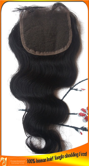 Brazilian Virgin Hair Wavy Lace Top Closure,Factory Price