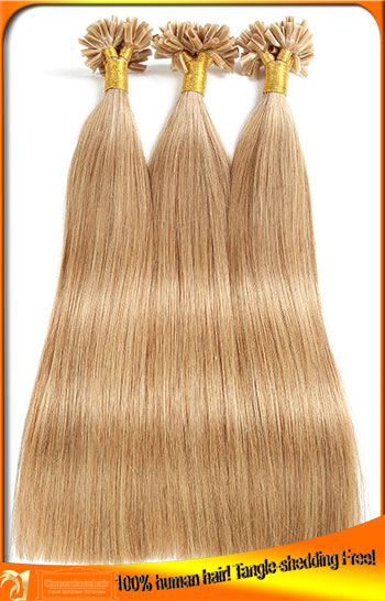 Virgin Brazilian Human Hair Pre bonded Hair Extensions Supplier