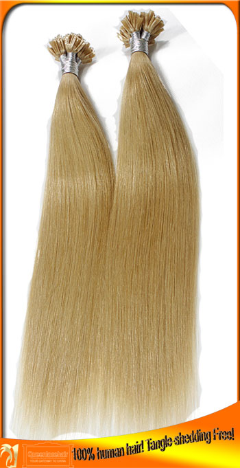 Brazilian Virgin Pre-tipped Human Hair Extensions Manufacturer,Lower Price