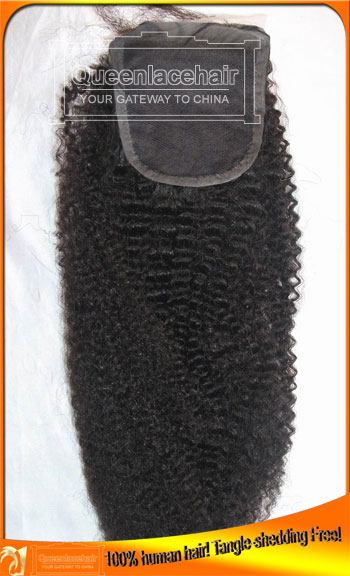 Virgin Indian Hair Top Closure,Free,Middle,3 Parts