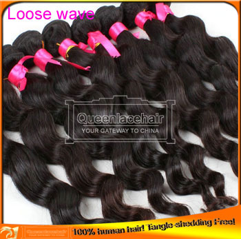 Wholesale Indian Virgin Loose Wave Hair Weave,Good Price,Tangle Shedding Free