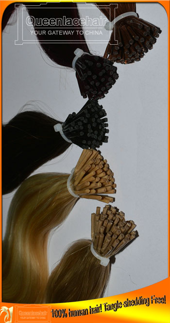 Indian Virgin I U V Pre Tipped Human Hair Extensions Supplier