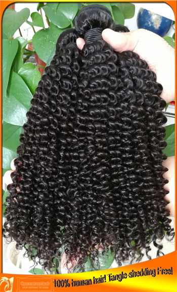Brazilian Kinky Curly Human Hair Bundles Manufacturer